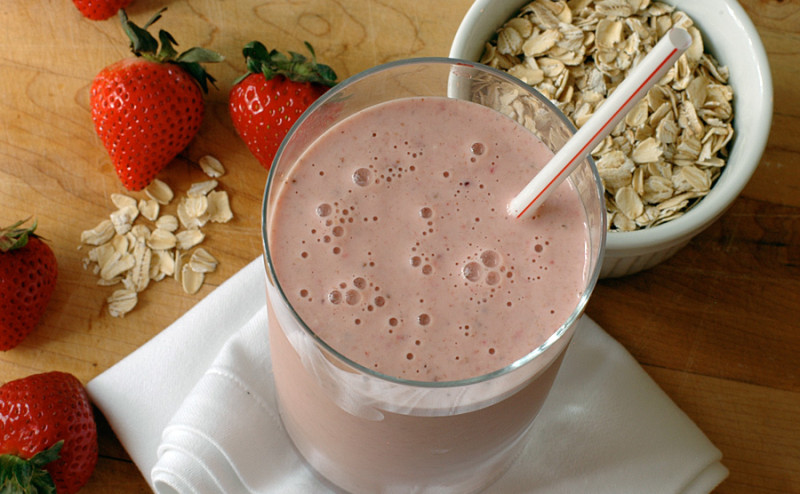 Morning Oatmeal Protein Shake Recipe